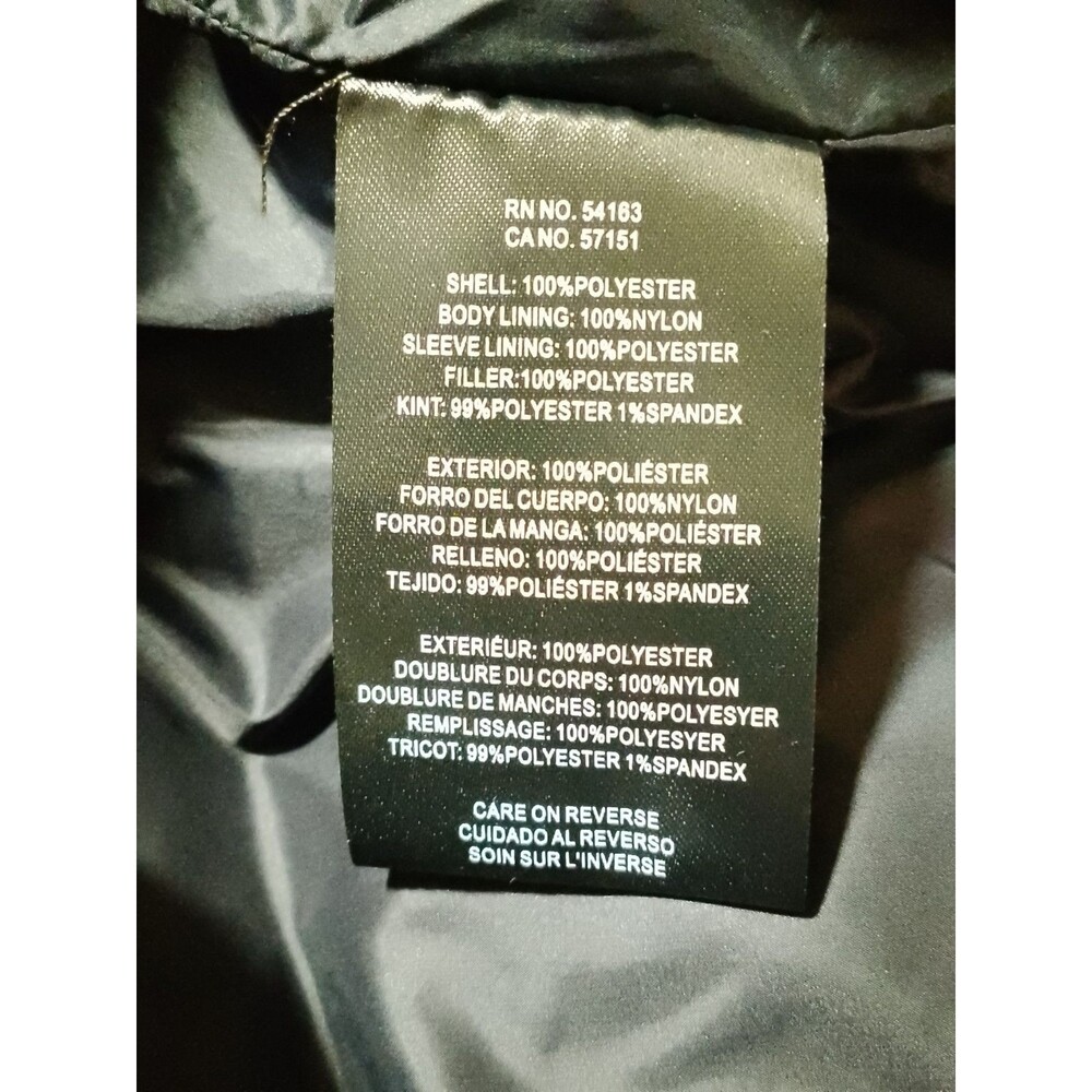 DKNY Olive Green Quilted Puffer Jacket - Picture 15 of 16